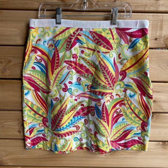 Tommy Hilfiger Botanical Design Stretch Mini Skirt - Picture 6 of 6